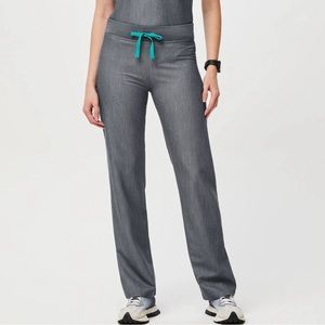 Figs Livingston Scrub Pants in Graphite Gray